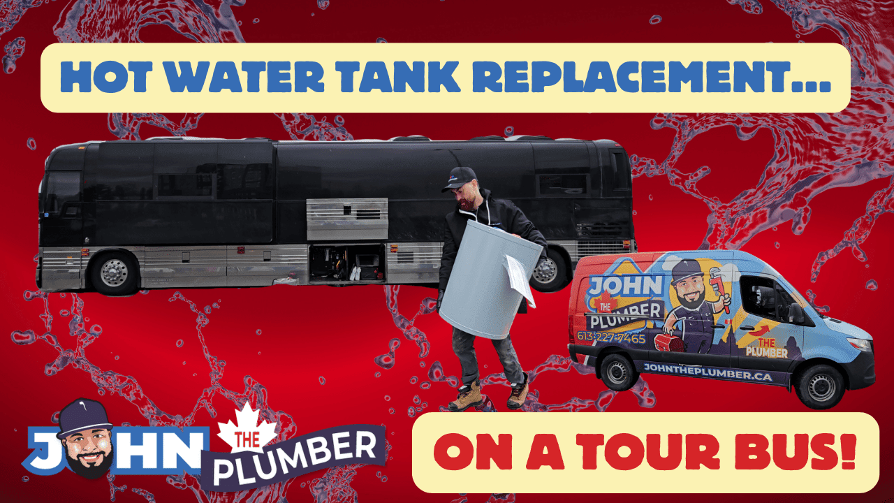 TOUR BUS Hot Water Tank Replacement services ottawa plumbing near me