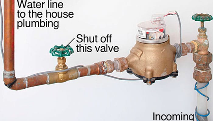 Shut Off Your Water Meter
