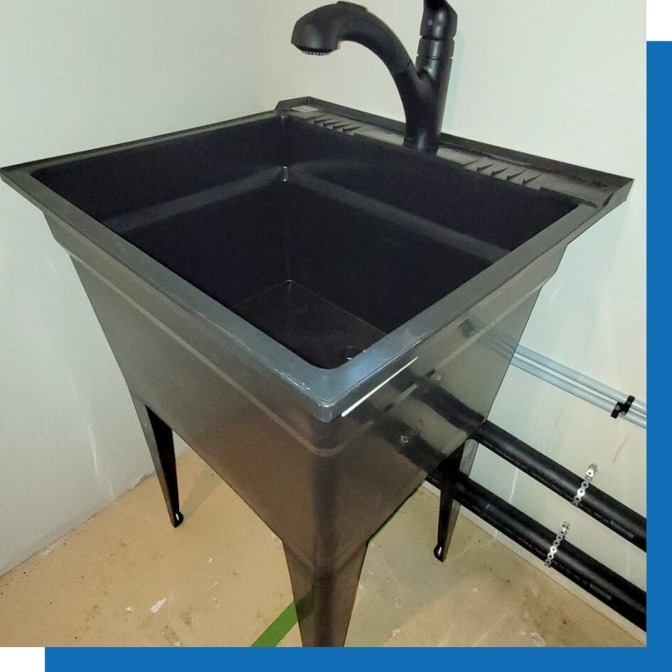 Clogged Laundry Sink Repair Service in Burlington