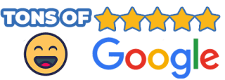 tons of 5 star plumber reviews